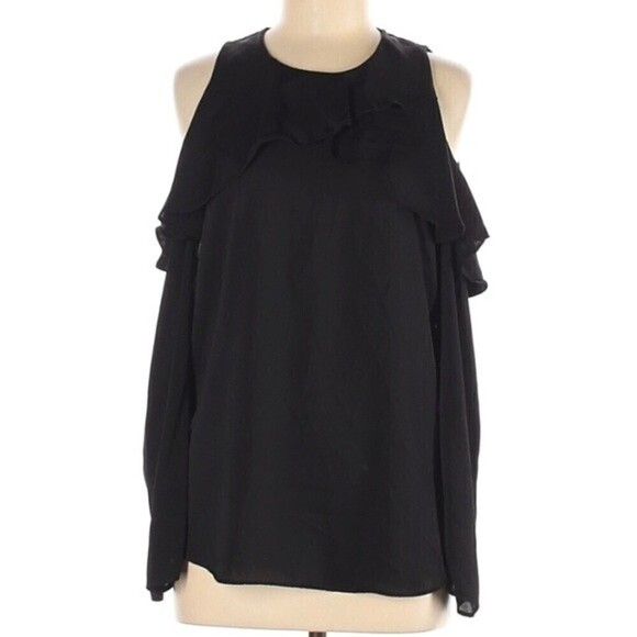 BCBGeneration Long Sleeve Keyhole Blouse Size XS - Picture 1 of 6